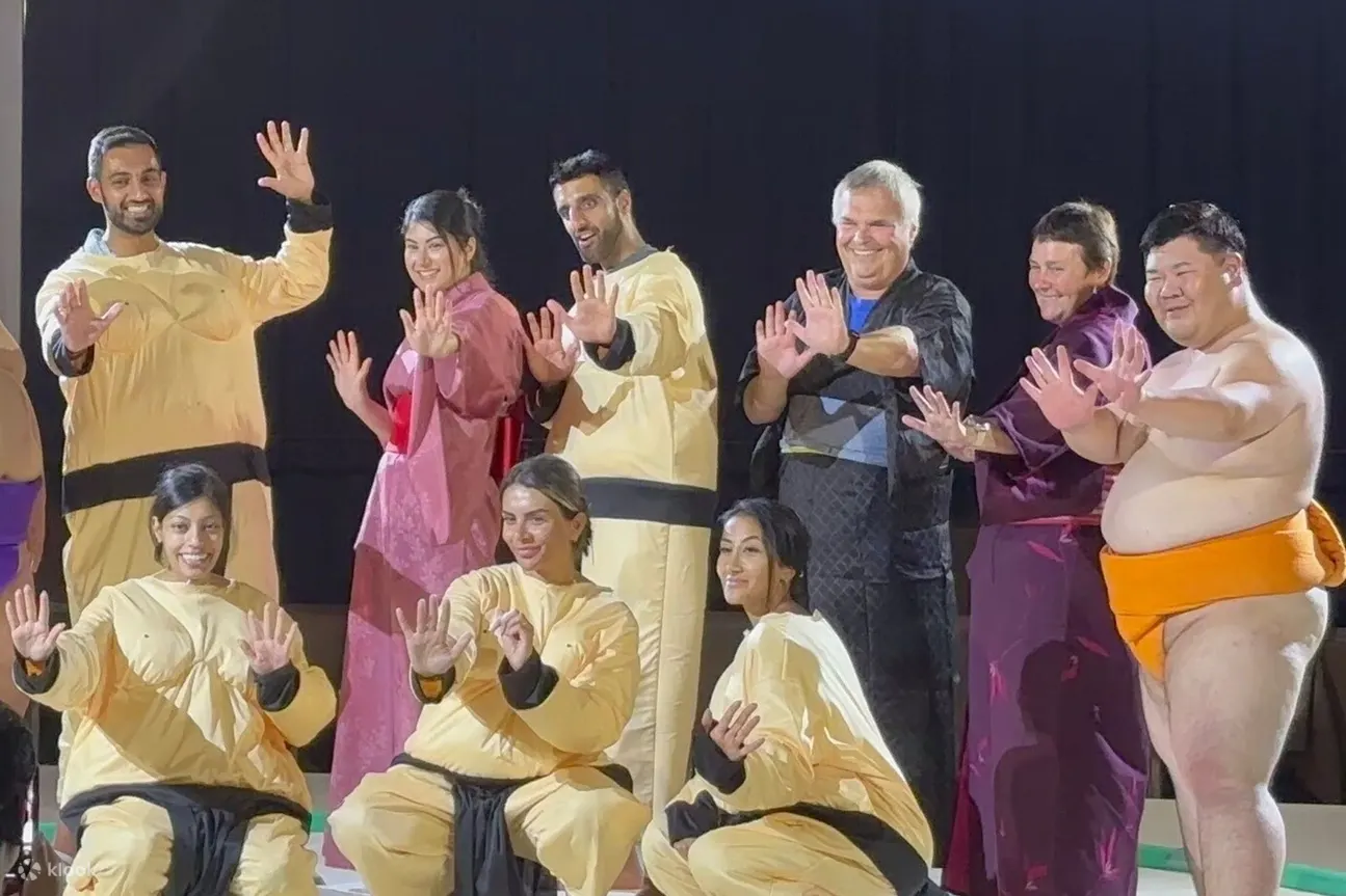 [大阪]相扑表演＆体验＆用餐！