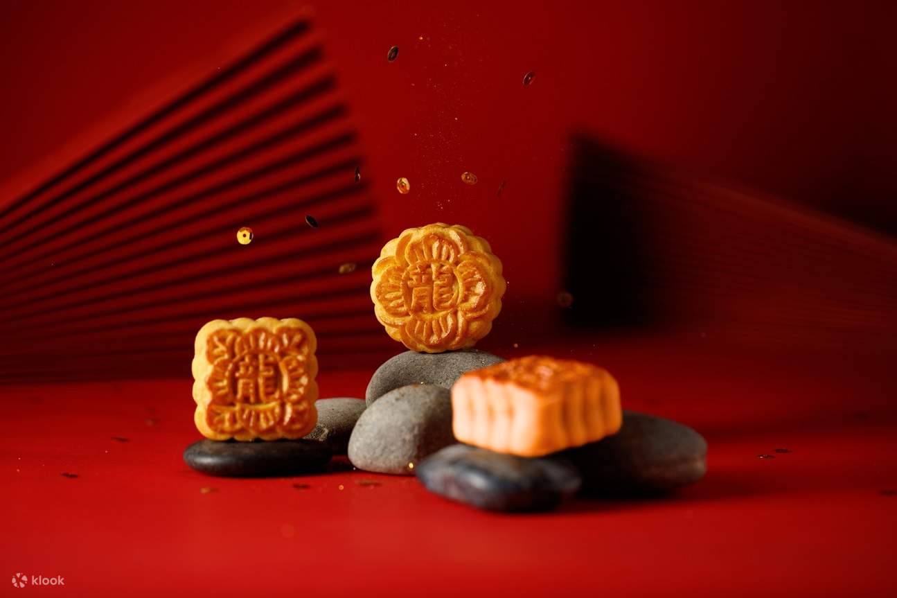 九龙酒店龙逸轩月饼优惠｜酥皮奶黄月饼、20年陈皮红豆蓉月饼 ｜2025月饼早鸟优惠