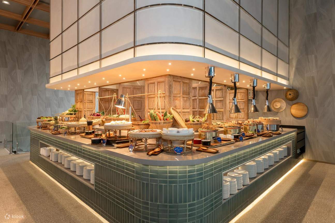 Buffet de fruits de mer au Thale, Akara Hotel Pattaya