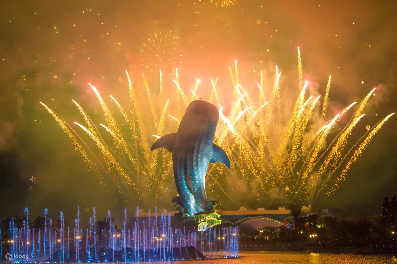 除水族馆外，体验精彩海洋主题游乐设施！