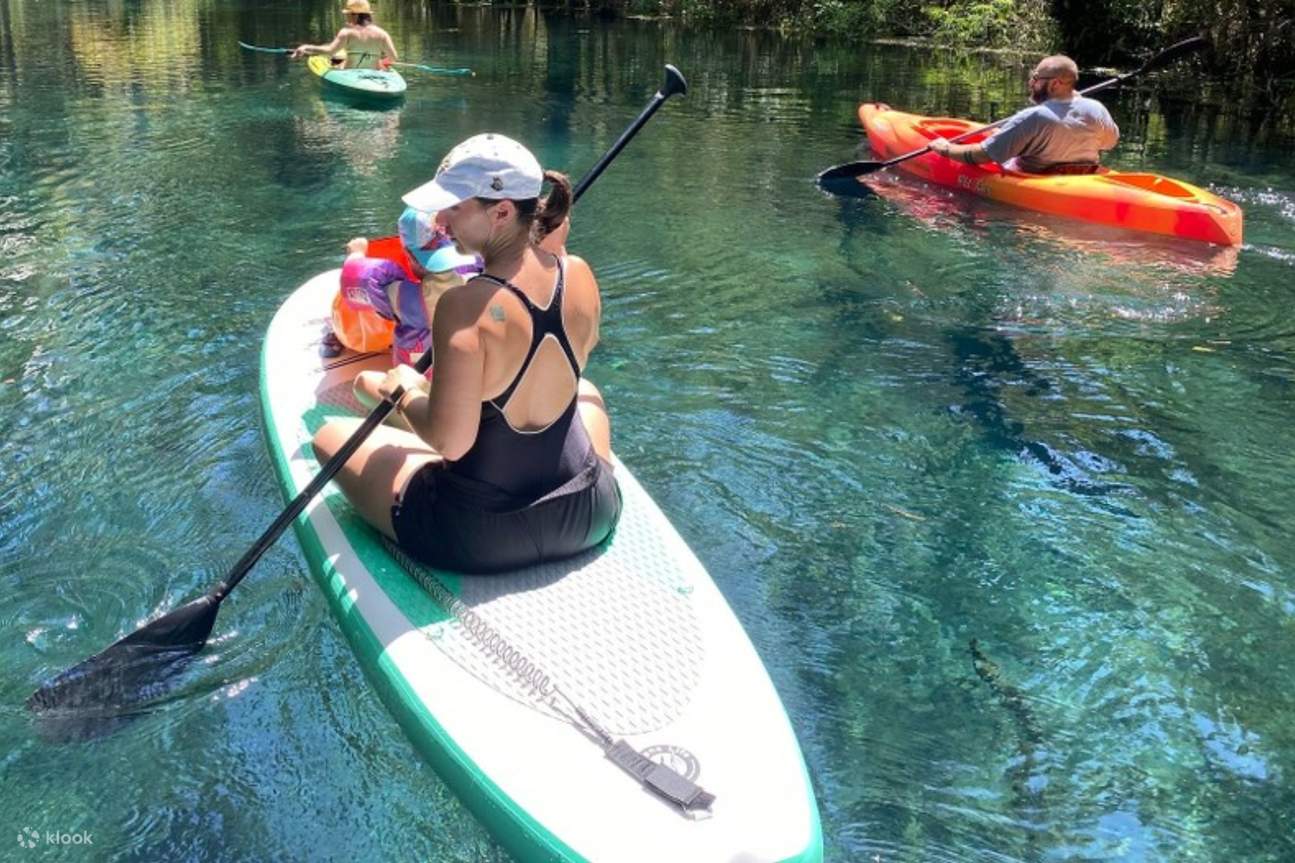 Faire du kayak à Silver Springs offre des vues à couper le souffle à chaque tournant.