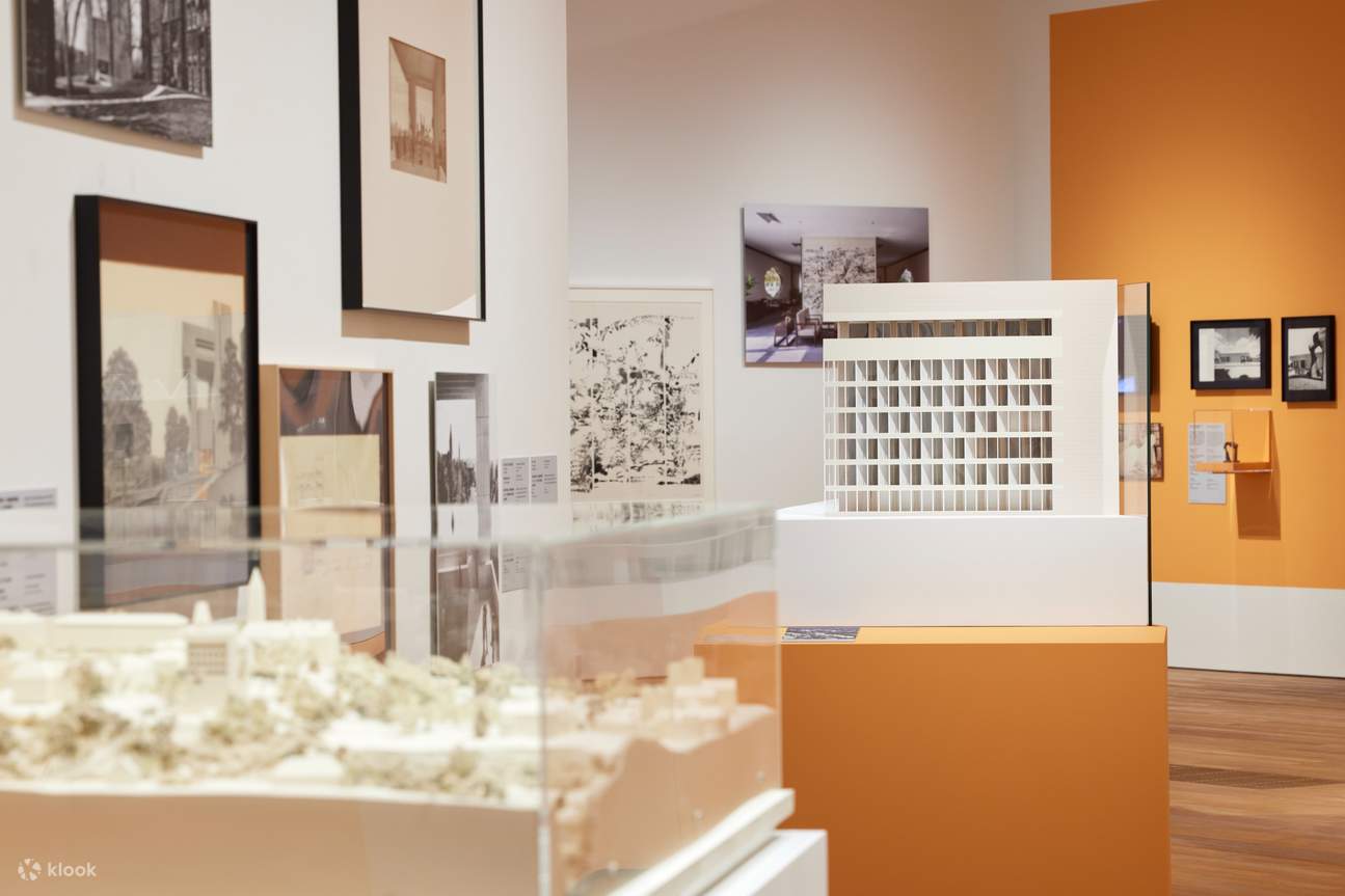 Installation view of I. M. Pei: Life Is Architecture, 2024. Photo: Dan Leung. Image courtesy of M+, Hong
Kong