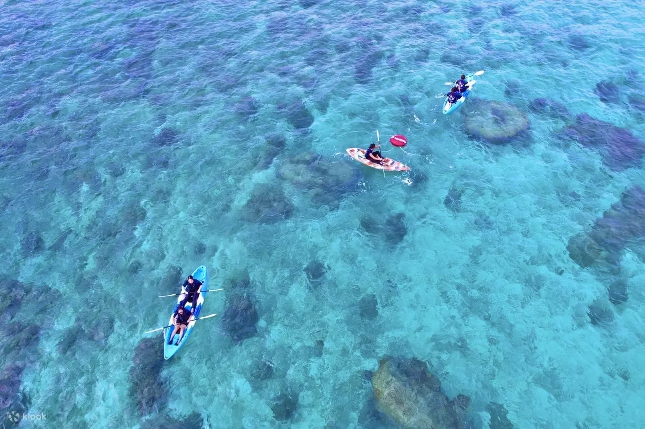 宫古岛 SUP/独木舟之旅，欣赏壮观的海滩