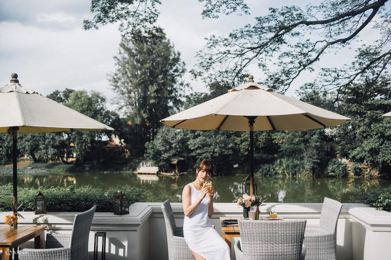 在清迈精品酒店享用下午茶