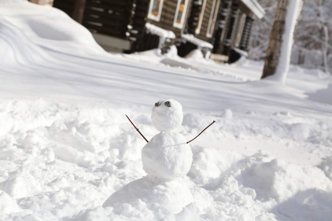 在豪雪地带体验雪屋咖啡厅和雪中玩乐