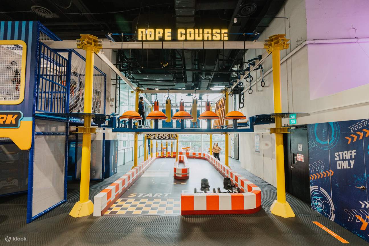 Entrada a SkyPark de Kiztopia Singapur (Orchard)