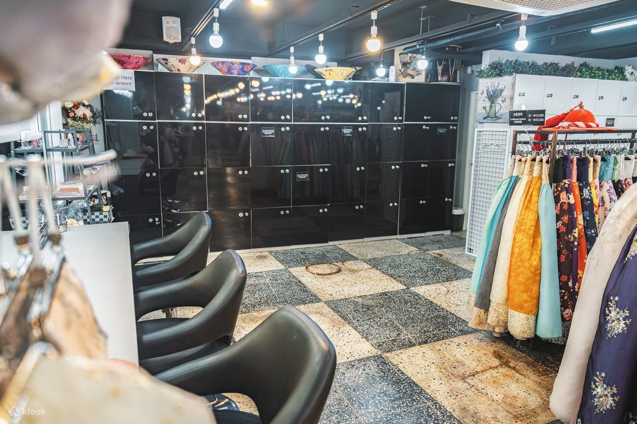 Penyewaan Hanbok dengan Penataan Rambut & Aksesori di hanbokgirls