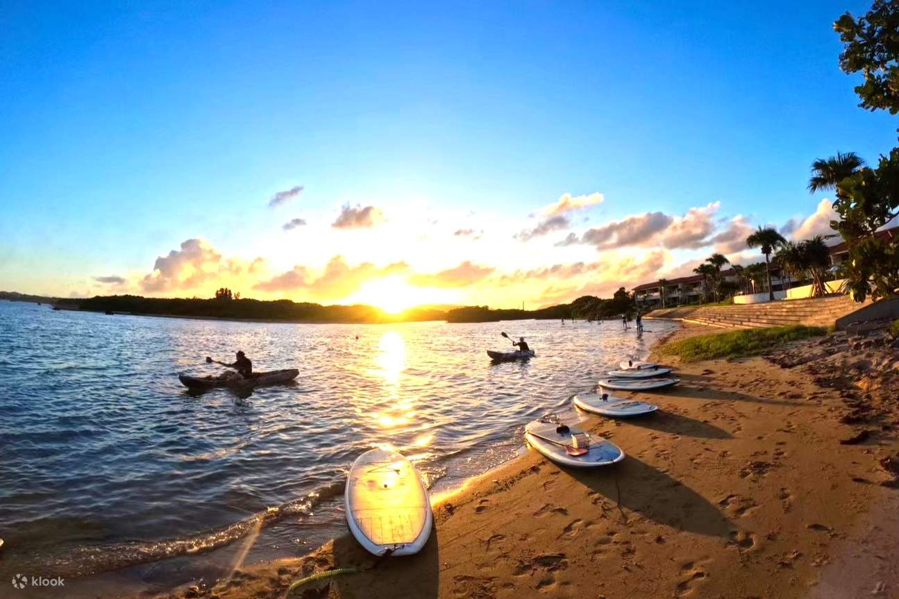 [Đảo Ishigaki/Buổi chiều] Tour chèo SUP/Ca-nô ngắm hoàng hôn (có thể lựa chọn) ★Hoàng hôn tuyệt đẹp★ Đăng ký ngay trong ngày