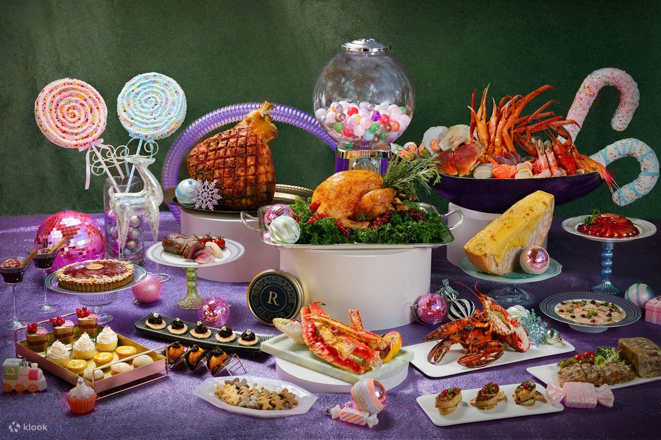 Bufet di Renaissance Harbour View Hotel Hong Kong｜Food Studio｜Bufet Makan Tengah Hari, Bufet Makan Malam