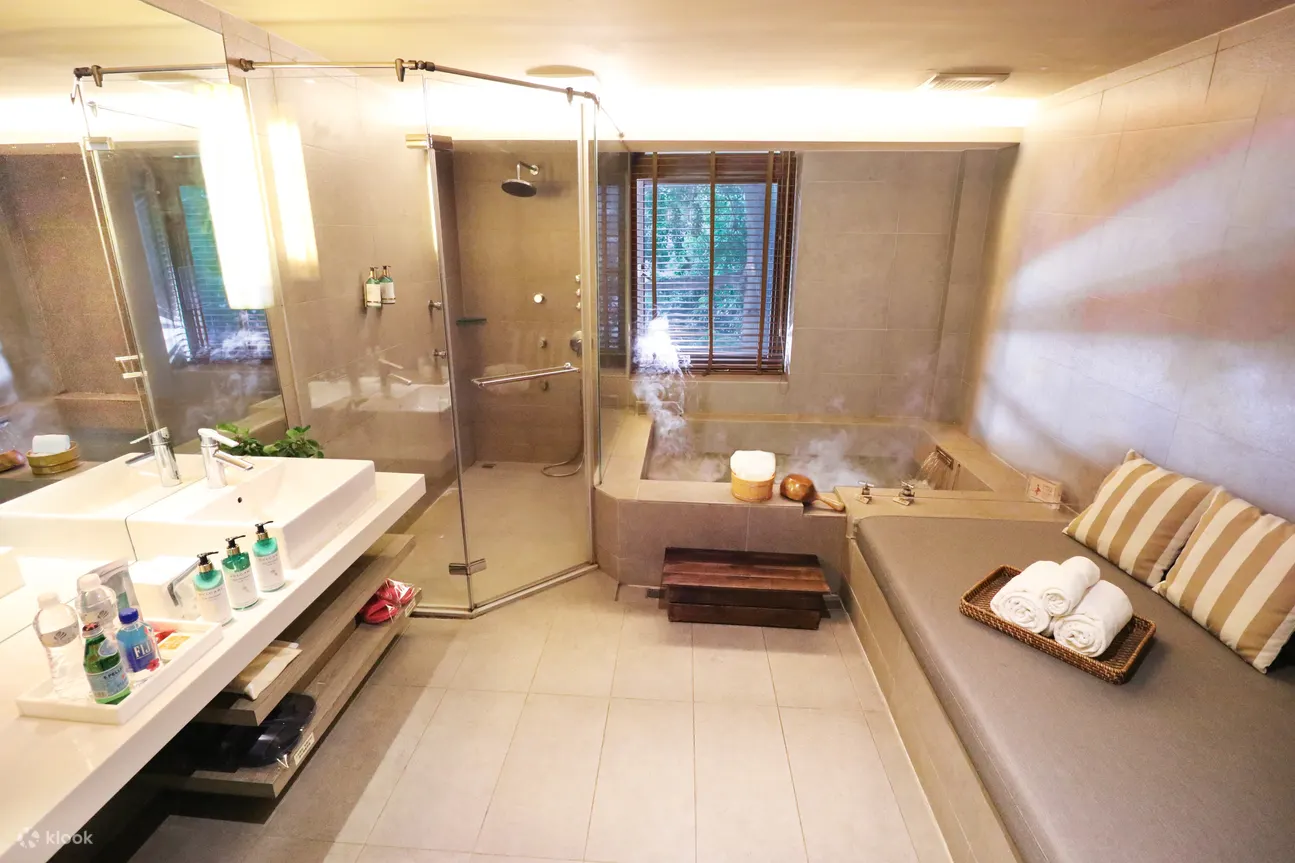台北｜北投大地酒店｜独立汤屋・大众风吕・温泉体验（可加购餐点）