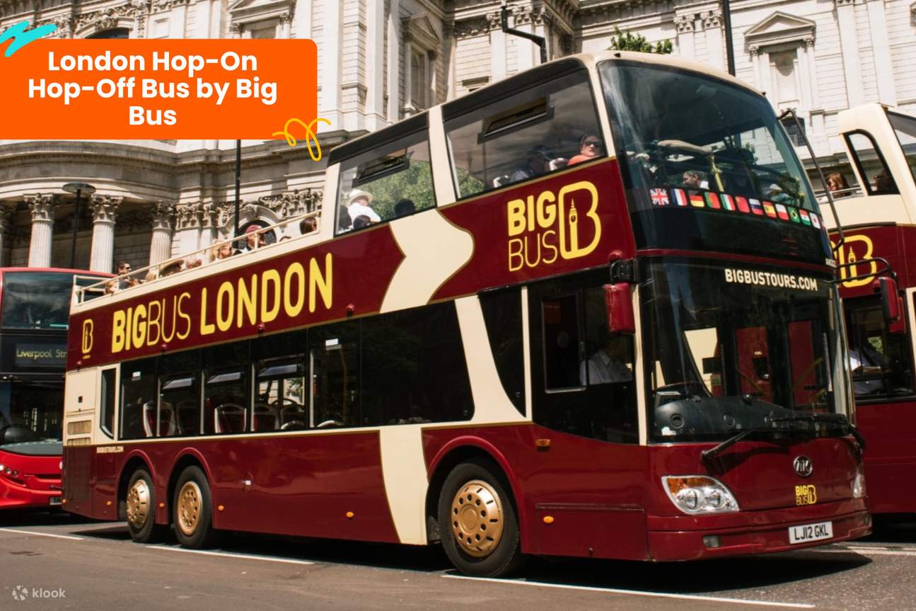 Autobús turístico Big Bus con paradas libres en Londres