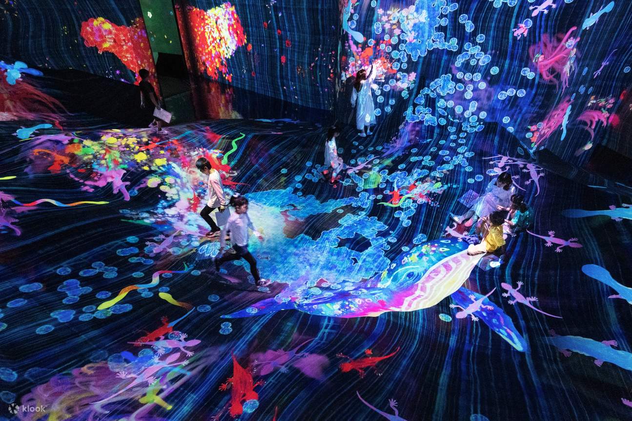 พิพิธภัณฑ์ทีมแล็บ ฟิวเจอร์พาร์คในโอกินาว่า