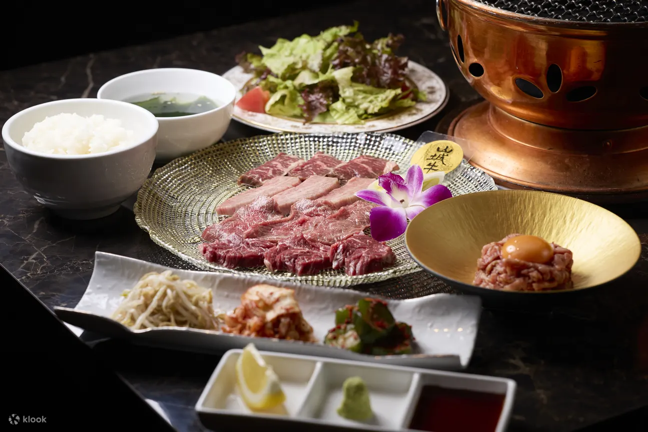 那霸 炭火焼肉 Bistro 山城牛 晚餐限定套餐 冲绳那霸松山店
