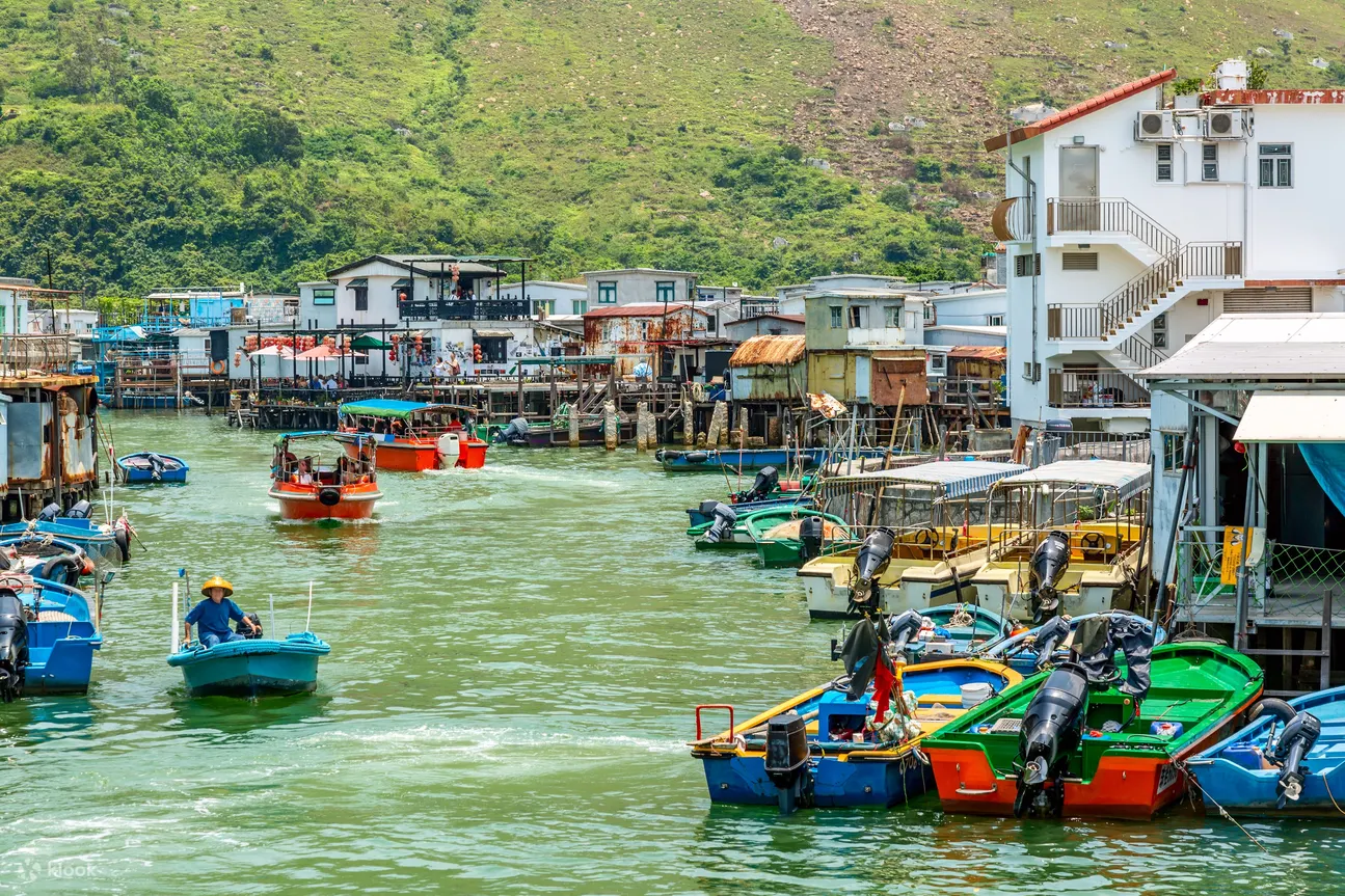 【大屿山】您可以在大澳渔村体验最地道的水乡风情，品尝海鲜美味