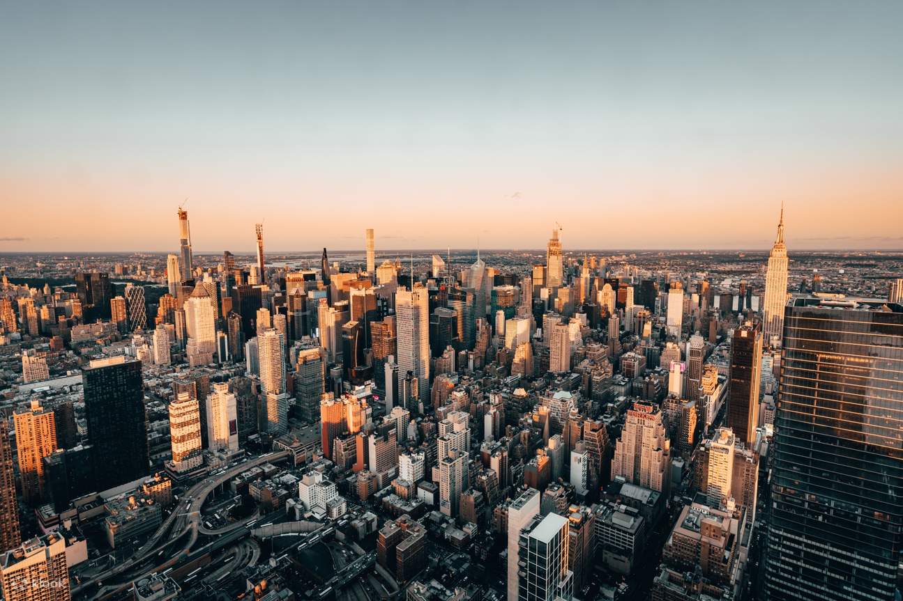 Vue sur la ville depuis le sommet