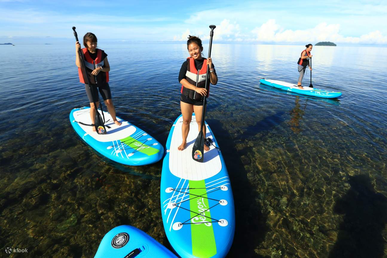 Stand Up Paddle Yoga Experience in Kota Kinabalu Klook Singapore