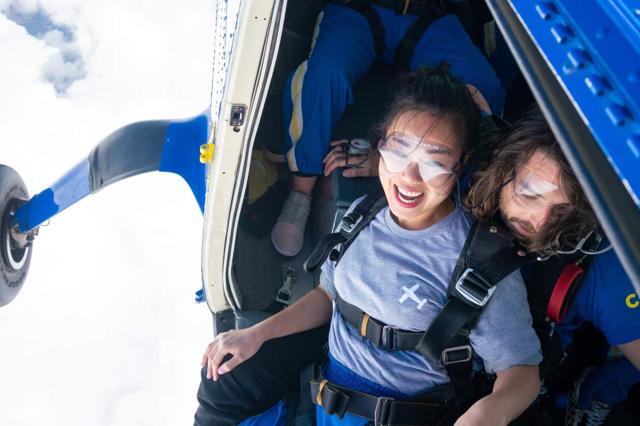 Прыжок с парашютом в тандеме