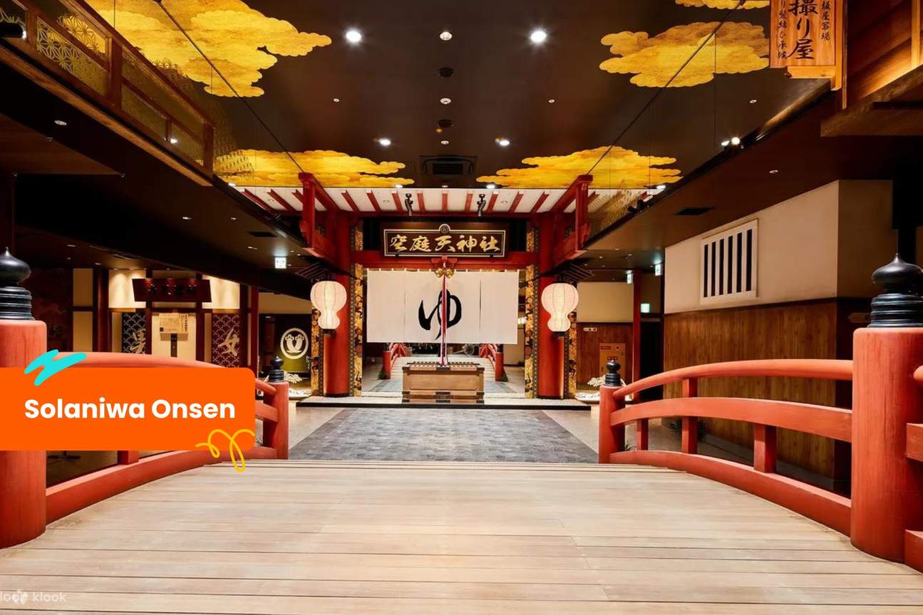 Billet d'entrée pour Solaniwa Onsen à Osaka