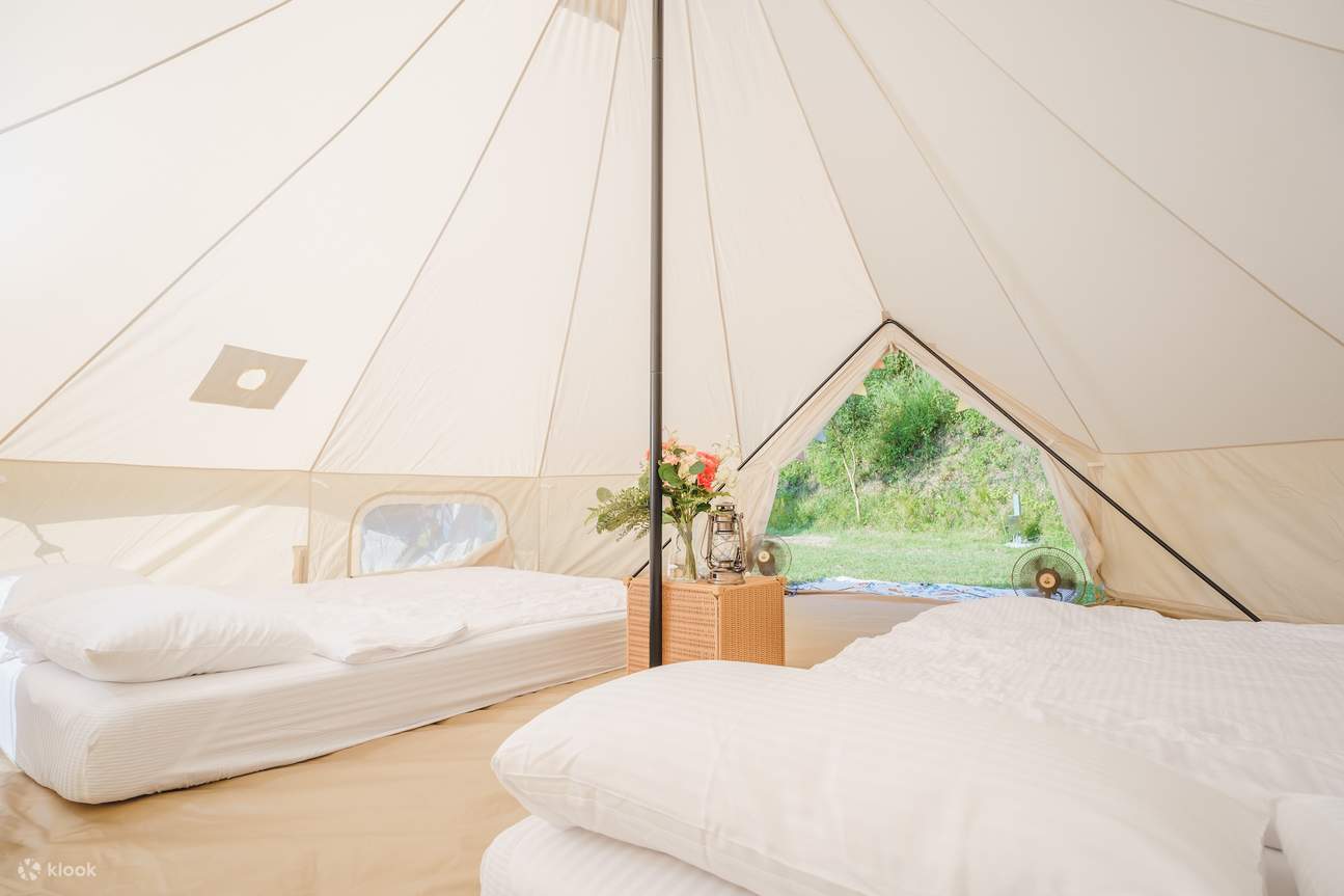 แคมป์ปิ้งเหมียว栗｜Xiaorizi Camping Area｜ประสบการณ์แคมป์ปิ้งสไตล์ไม่ต้องเตรียมอุปกรณ์