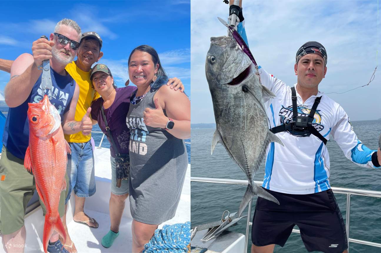 수빅에서 즐기는 심해 스포츠 낚시