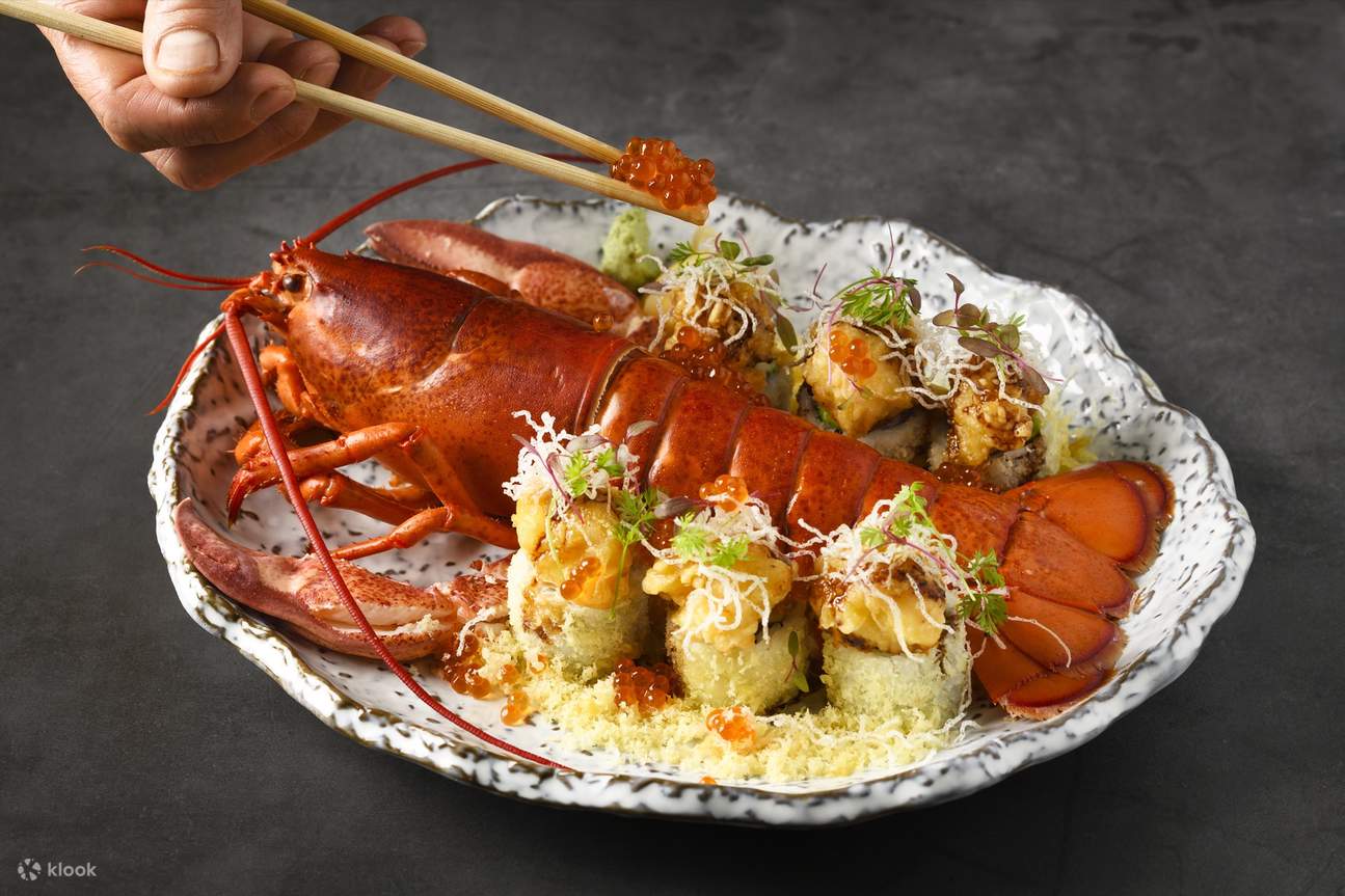 曼谷美爵 Benihana 中庭铁板烧自助餐