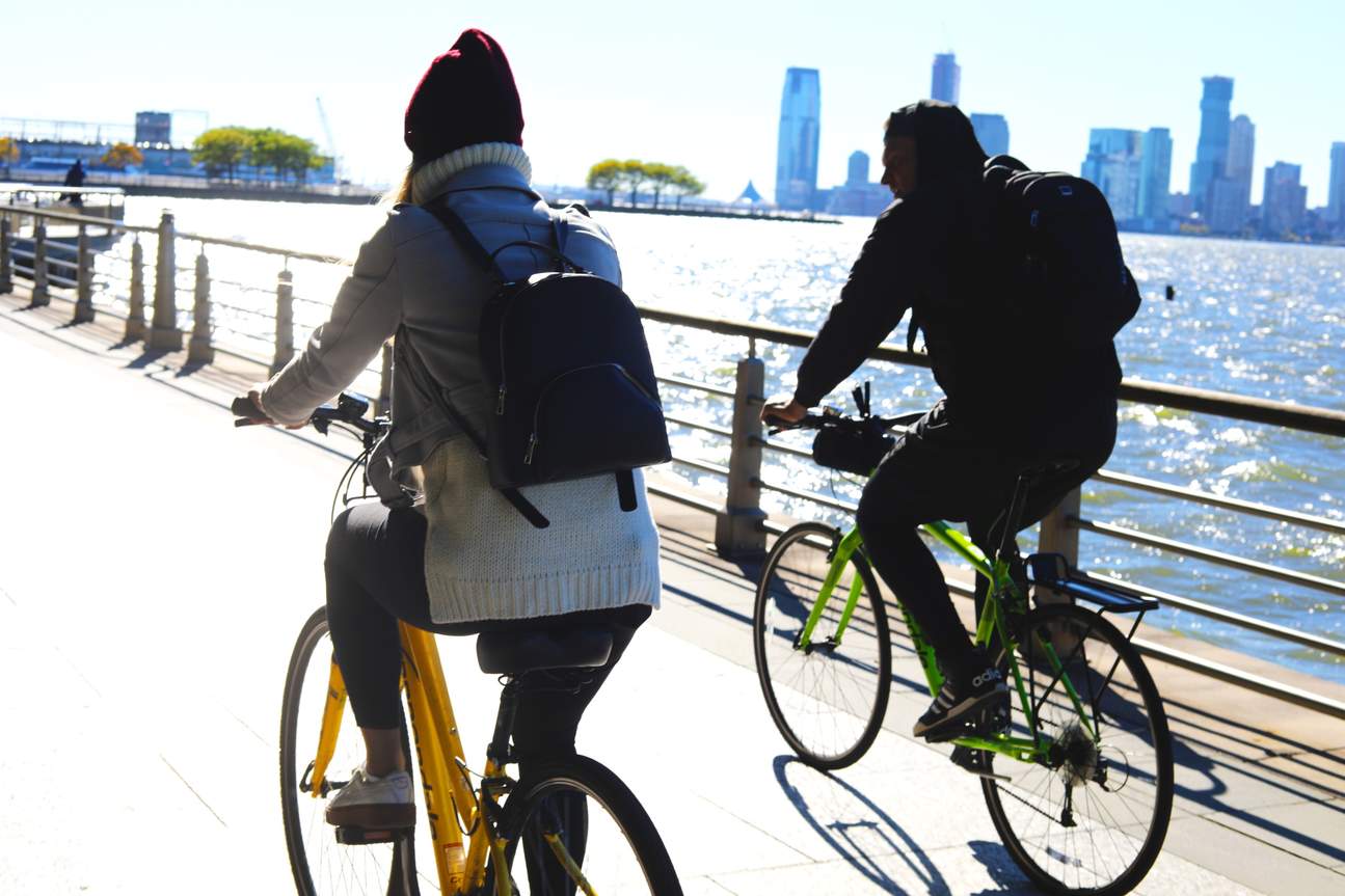 Hudson River Bike Rentals by Unlimited Biking in New York Klook