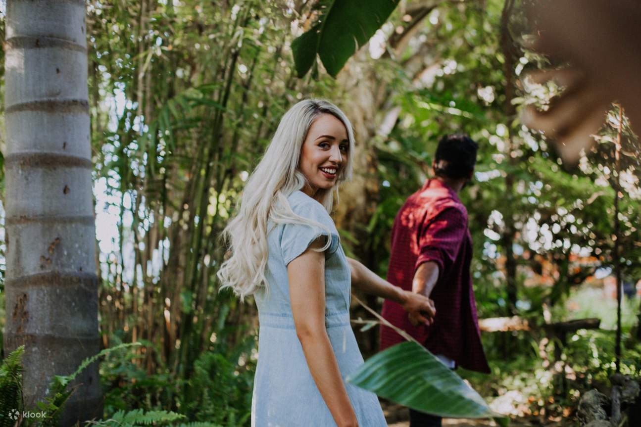 couple au jardin botanique de Wanneroo