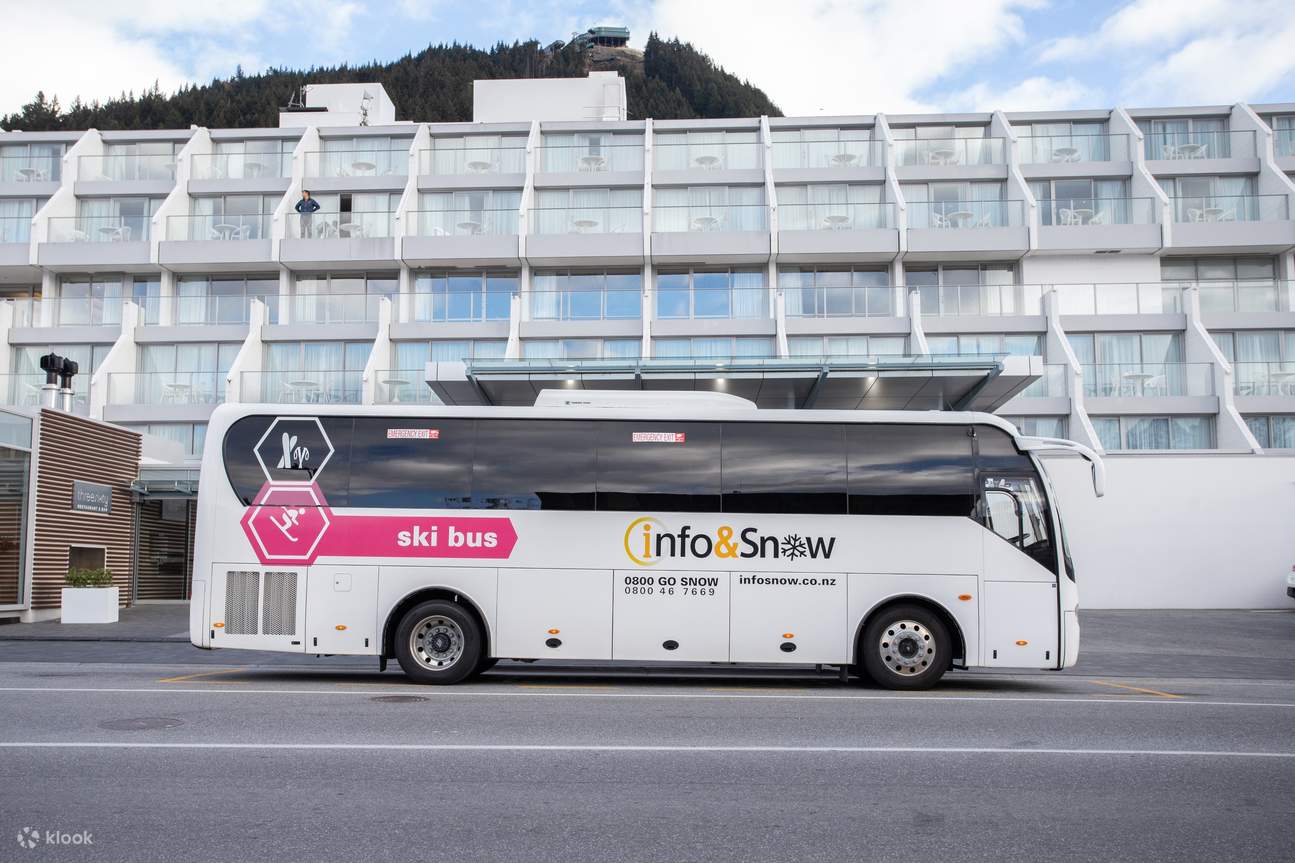 Trasporto utilizzato per andare al Coronet Peak Ski Resort dal centro di Queenstown