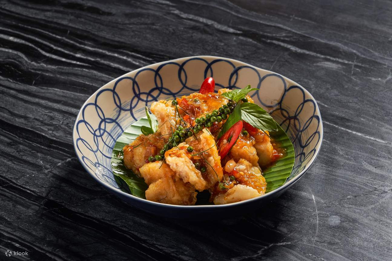 Déjeuner à volonté + 4 gambas et un cocktail sans alcool signature offert