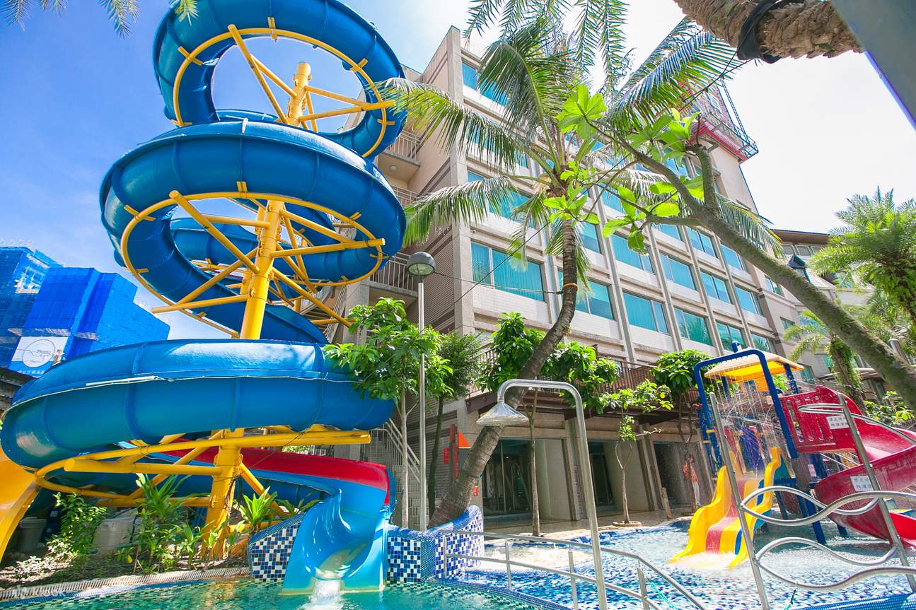 宜蘭｜中冠礁溪大飯店｜溫泉水世界SPA・客房雙人湯屋