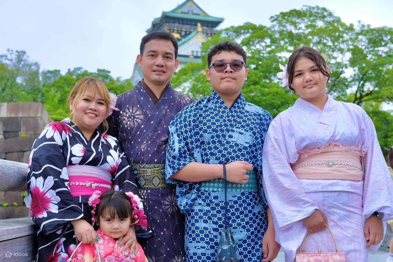 오사카성 사진 촬영 체험