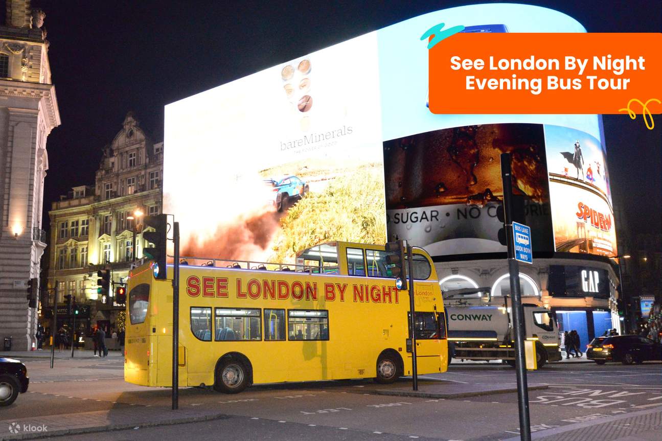 Tour Nocturno en Autobús por Londres