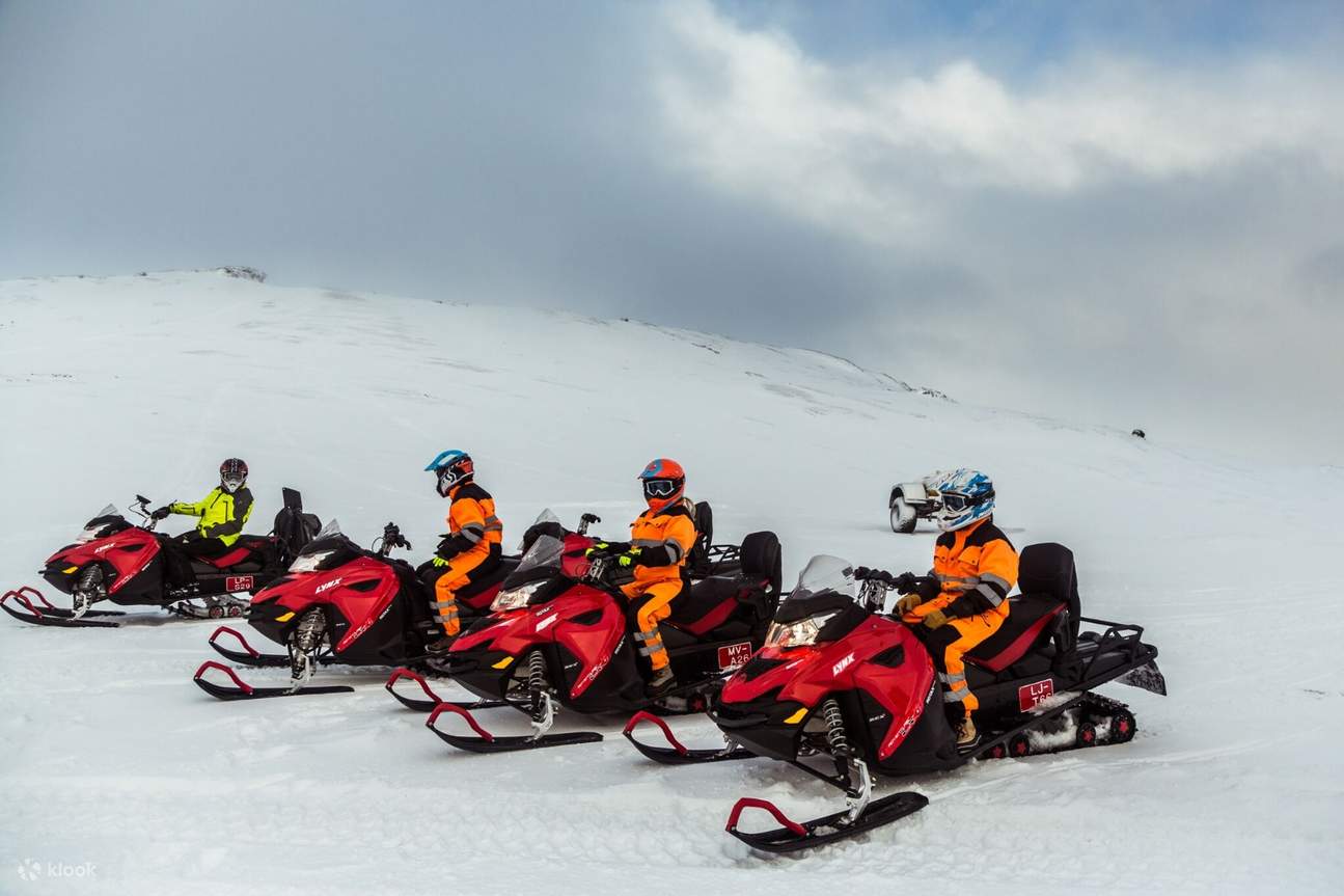 Glacier Snowmobile and Ice Cave Day Tour from Reykjavik, Iceland