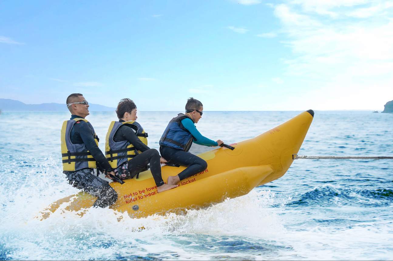 Đảo Rùa (Guishan) Biển Sữa - Tiệc Vui Chơi Trên Biển: SUP, Cầu Trượt Nước, Thuyền Chuối, Lặn Biển, Câu Cá Biển | Du thuyền, Ca nô, Thuyền buồm