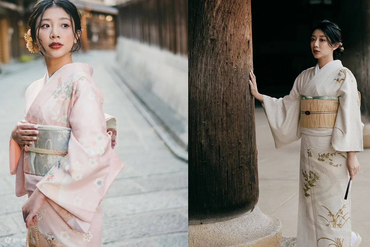 京都祇园 和服租赁体验（京都／レンタル着物first提供）