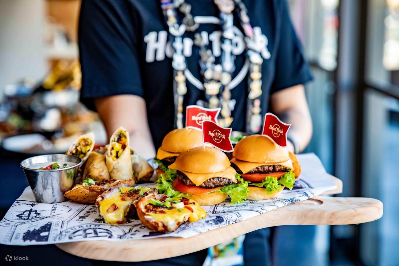 hard rock cafe sydney menu