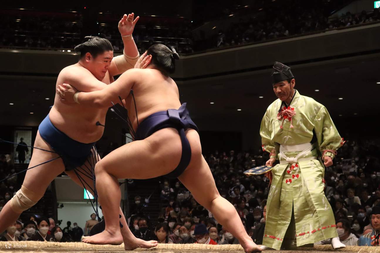 Fukuoka City, Kyushu Grand Sumo Tournament Viewing Half Day Tour