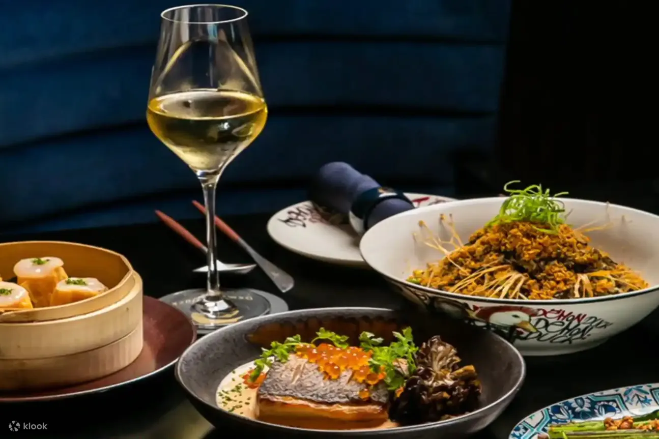 恶魔鸭迪拜的美食，凯撒宫