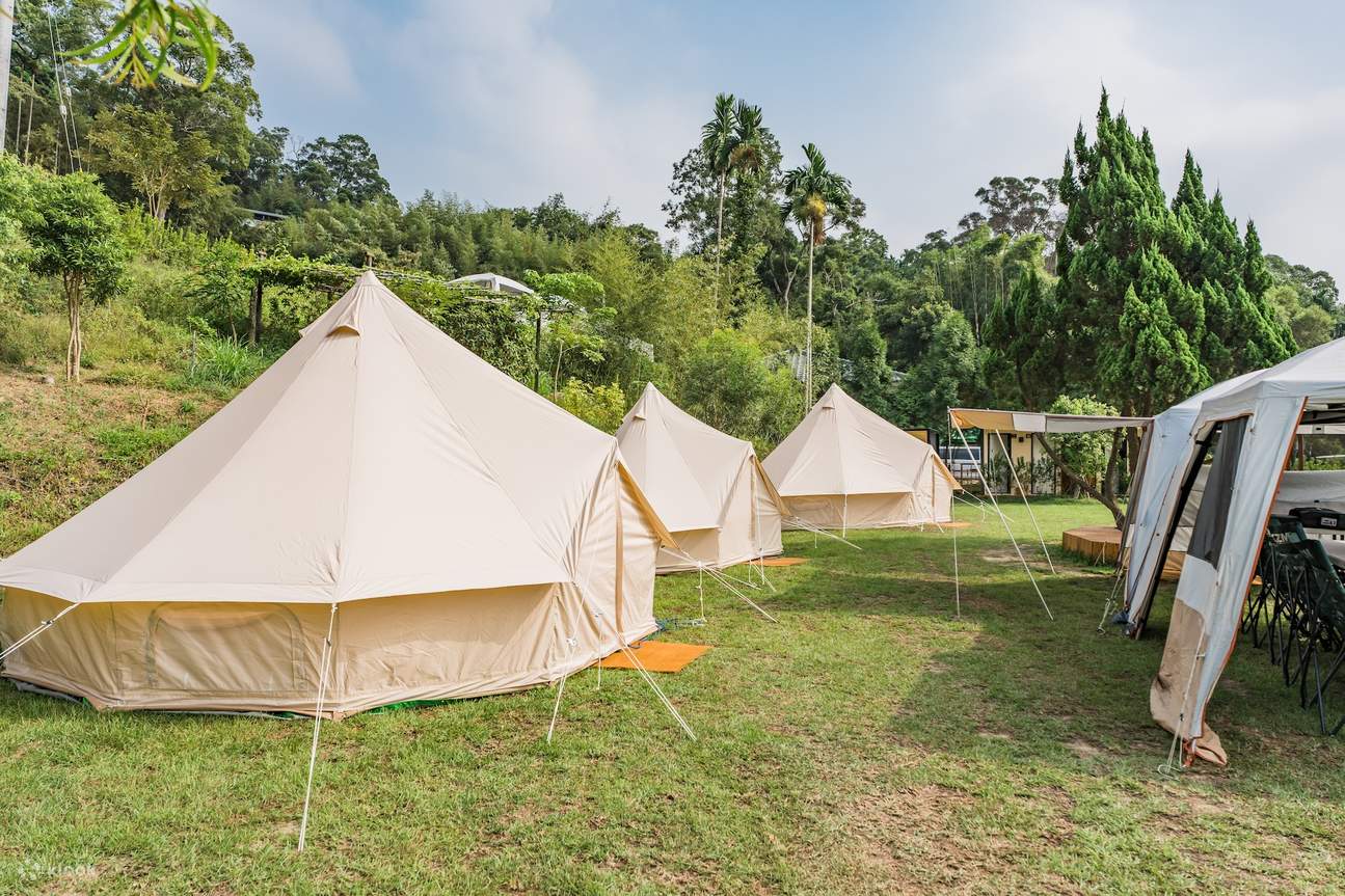 แคมป์ปิ้งเหมียว栗｜Xiaorizi Camping Area｜ประสบการณ์แคมป์ปิ้งสไตล์ไม่ต้องเตรียมอุปกรณ์