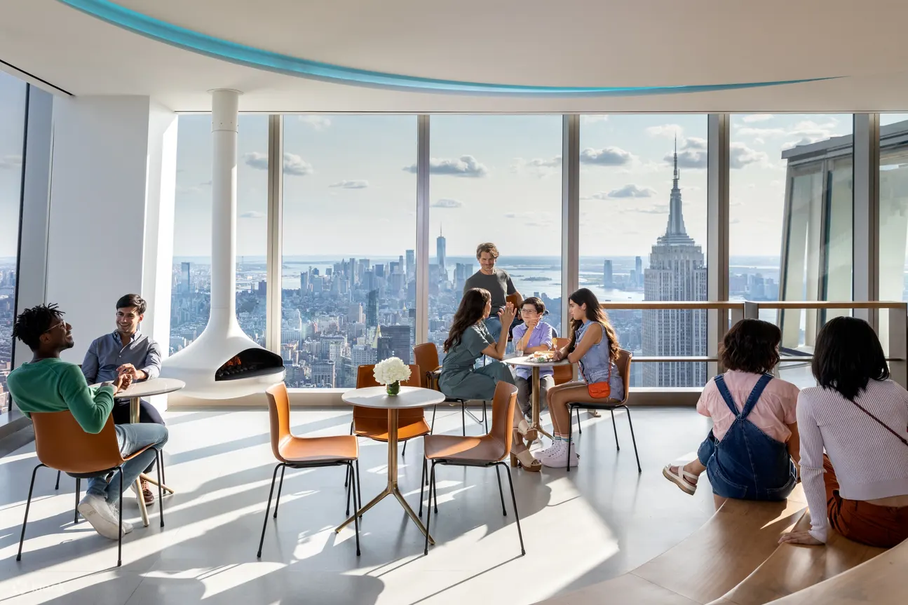 Summit One Vanderbilt 门票 - Summit One Vanderbilt 咖啡厅