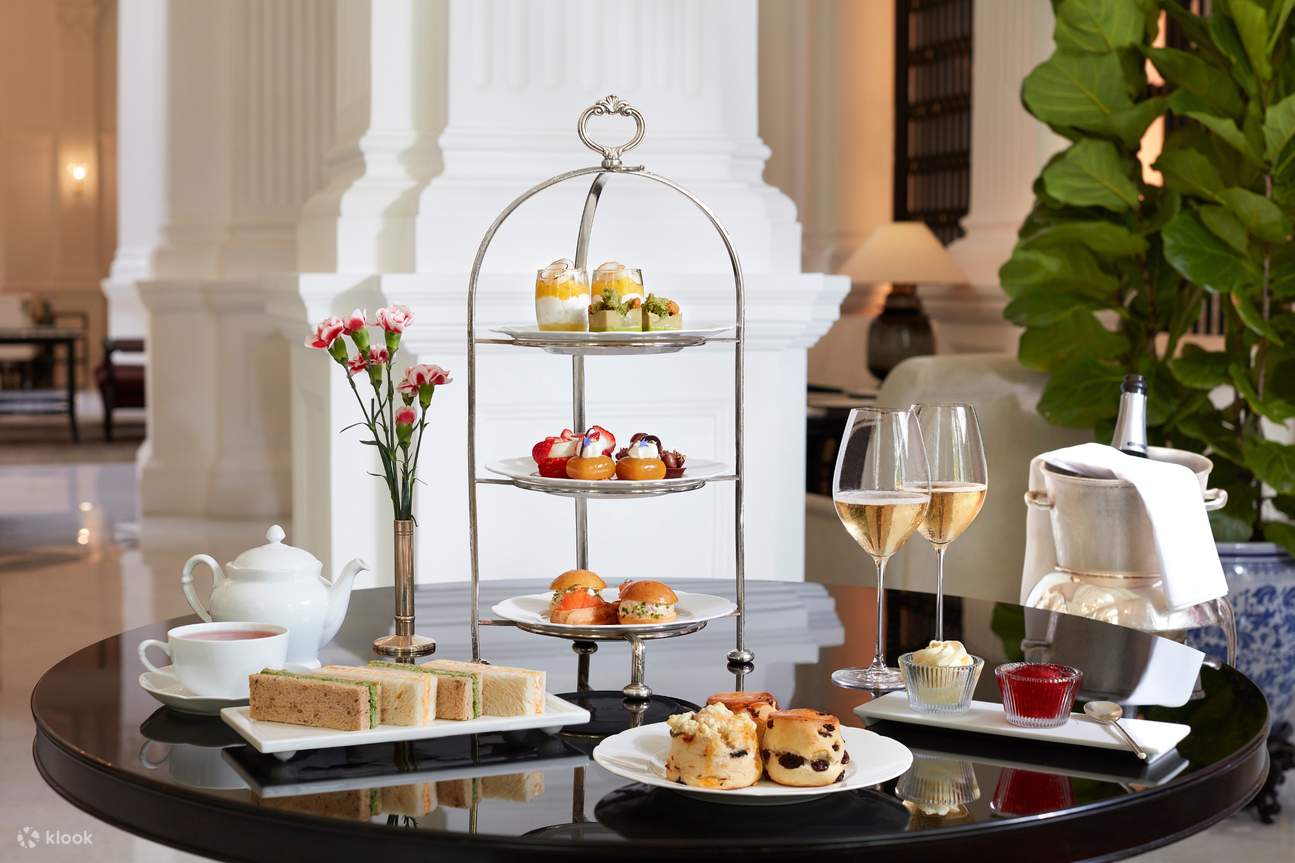 定番のアフタヌーンティー体験