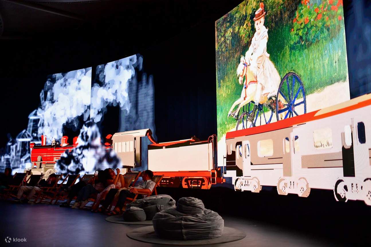 クロード・モネ アートライティング体験チケット