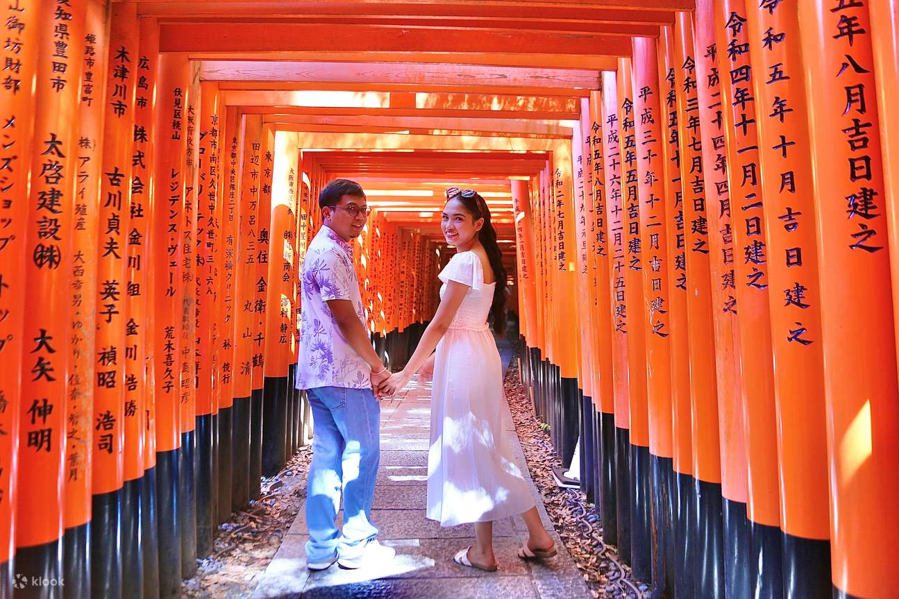 Esperienza fotografica al Santuario Fushimi Inari di Kyoto