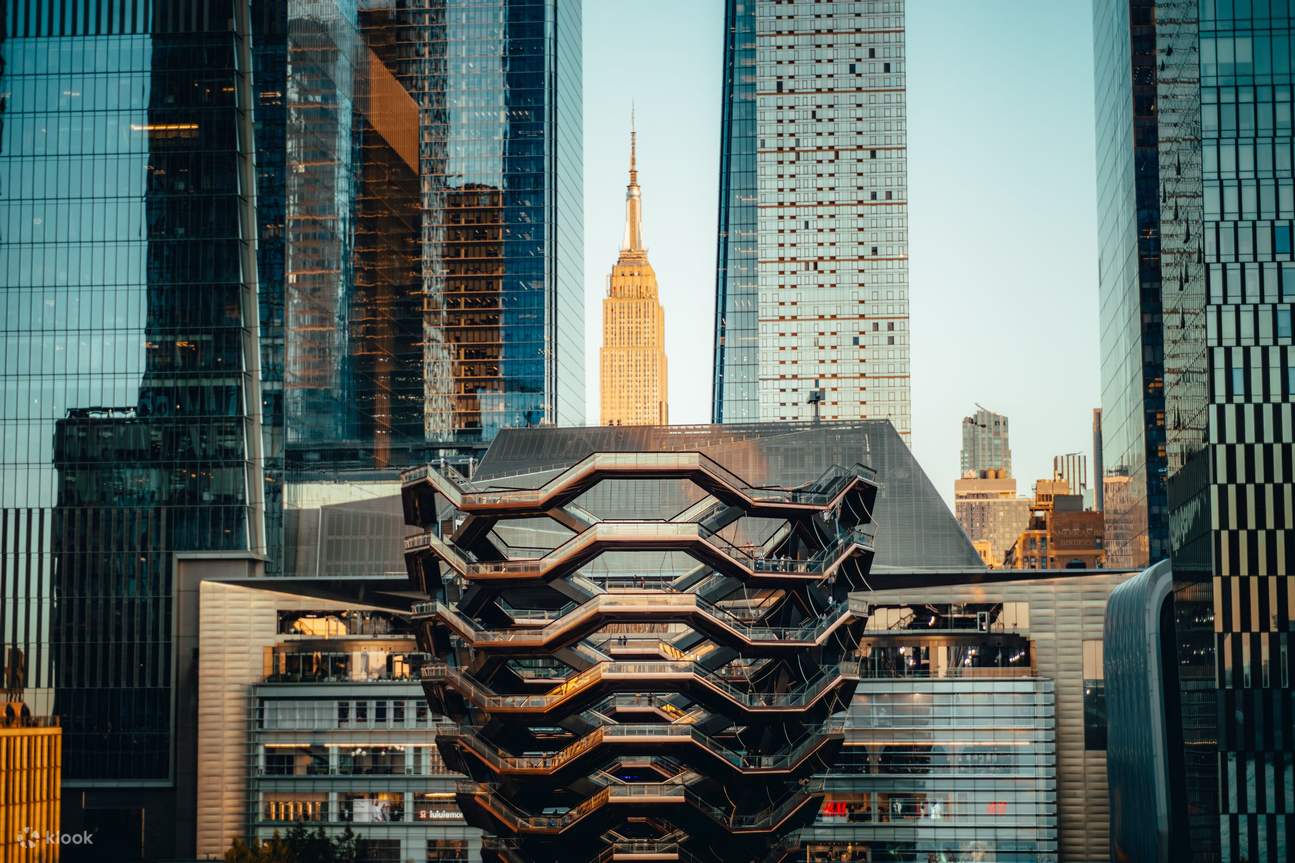 Потрясающий вид с вершины Vessel — Нью-Йорк у ваших ног!