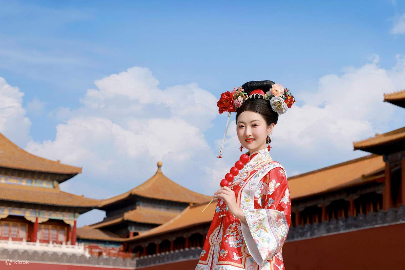 Trajes de la dinastía Qing y té de la tarde antiguo, fotografía exclusiva de escenas interiores y experiencia de caligrafía - Eatwith