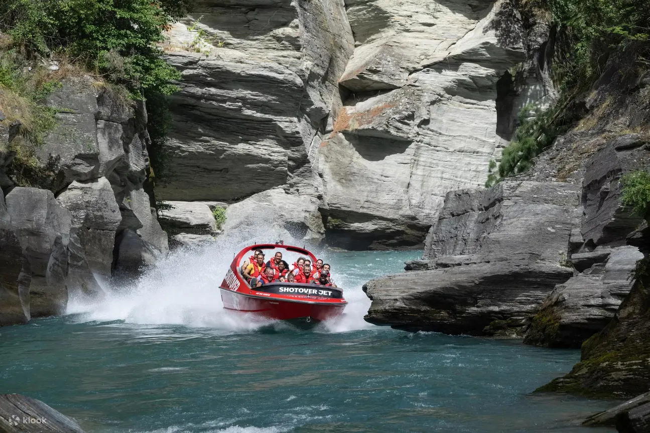 皇后鎮Shotover 噴射快艇體驗