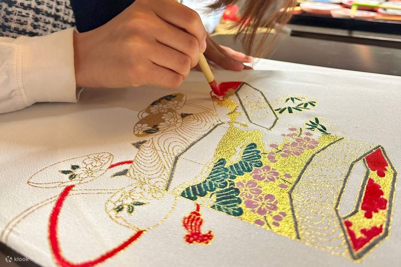 京都传统友禅染色体验 - Klook客路