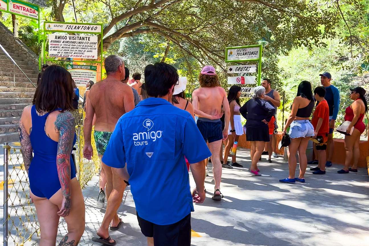 Tour guidato delle Grotte di Tolantongo da Città del Messico