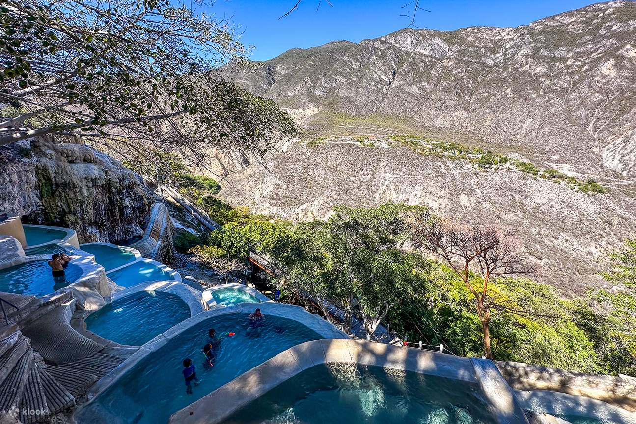 Tour guidato delle grotte di Tolantongo da Città del Messico