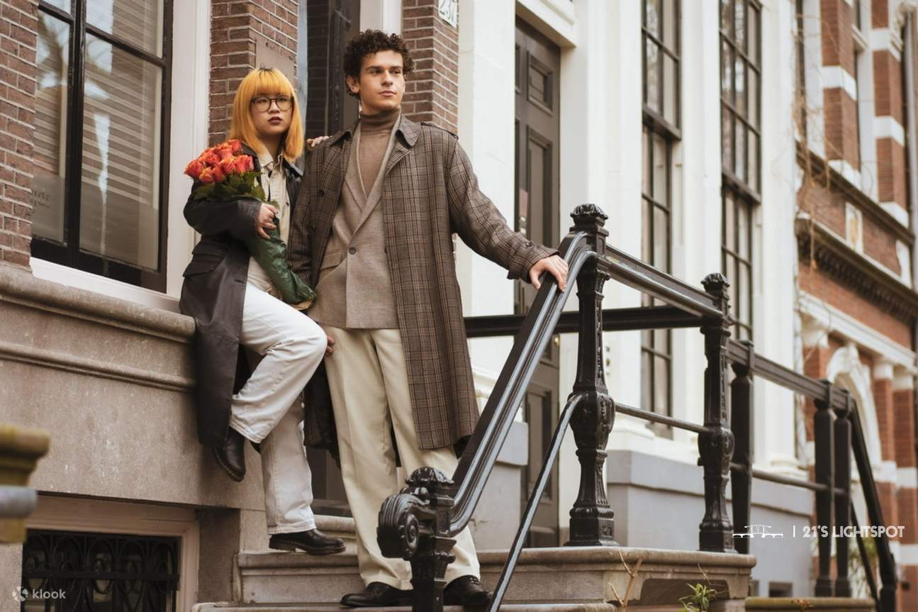 Amsterdam: Privates Fotoshooting für Paare, Familien und Einzelpersonen